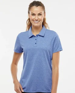 A583 - Women's Heathered Polo<Adidas Fashion
