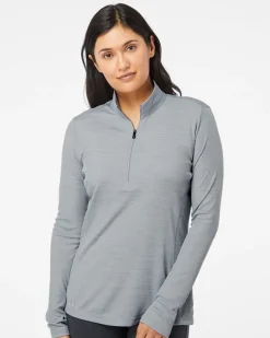 A476 - Women's Lightweight Mélange Quarter-Zip Pullover<Adidas Outlet