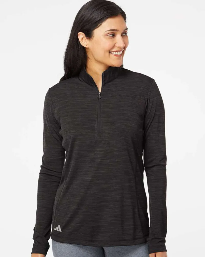 A476 - Women's Lightweight Mélange Quarter-Zip Pullover<Adidas Outlet