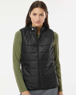 A573 - Women's Puffer Vest<Adidas Best