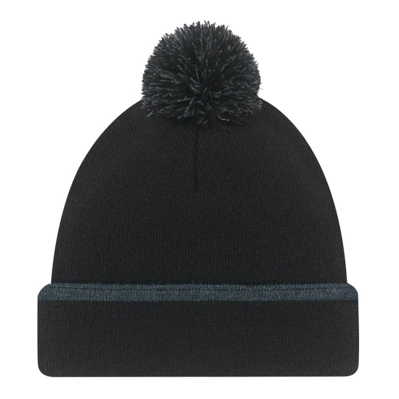 9B063M - Acrylic Cuff Toque (Pom Pom 8cm)<AJM Outlet