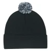 9E064M - Acrylic Cuff Toque (Pom Pom)<AJM Discount