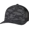 8G017M - Cotton Drill / Nylon Mesh / Polyester Mesh 6 Panel Constructed Pro-Round (Urban Camo, Mesh Back)<AJM Online