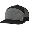 4G415M - Polycotton / Polyester Heather / Polyester Mesh 7 Panel Constructed Camper Style (Mesh Back)<AJM Online