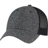 5H647M - Polyester Marl / Soft Polyester Mesh 6 Panel Constructed Full-Fit (Mesh Back)<AJM Discount