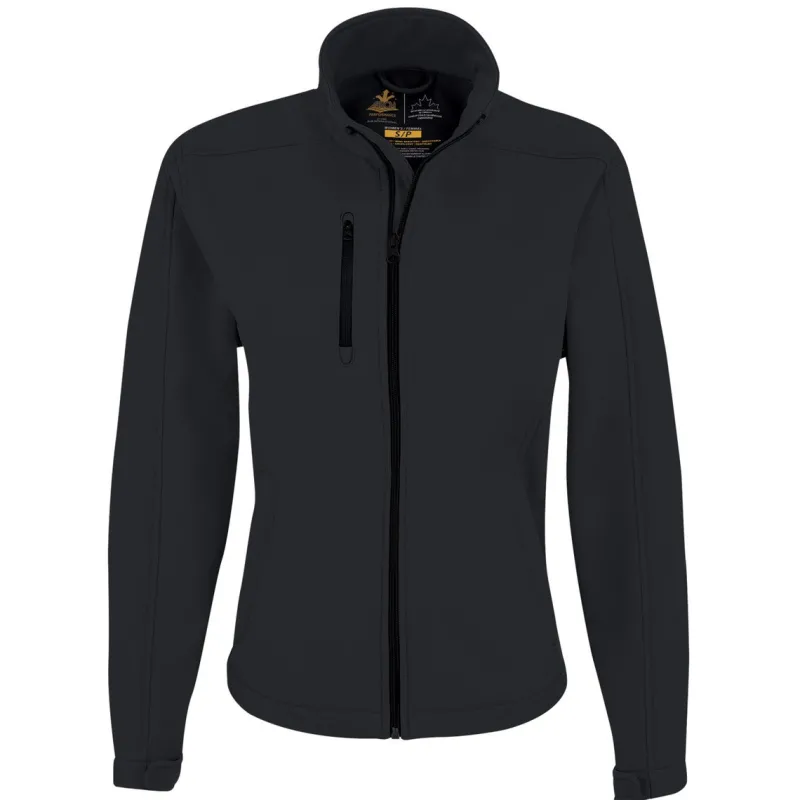 JF2200 - Women's Performance Seasonal Softshell Jackets :: 94% Polyester / 6% Spandex, 3-Layer Bonded Softshell<AJM Clearance
