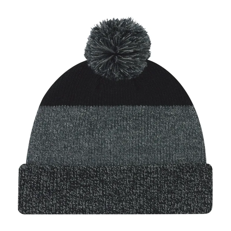 9T066M - Acrylic Cuff Toque (Pom Pom 8cm)<AJM New