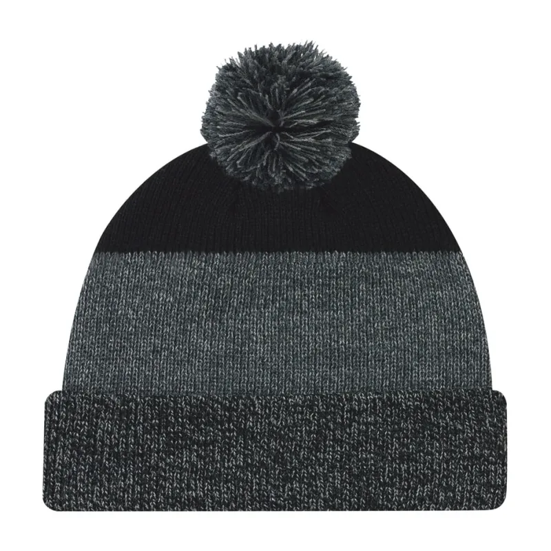 9T066M - Acrylic Cuff Toque (Pom Pom 8cm)<AJM New