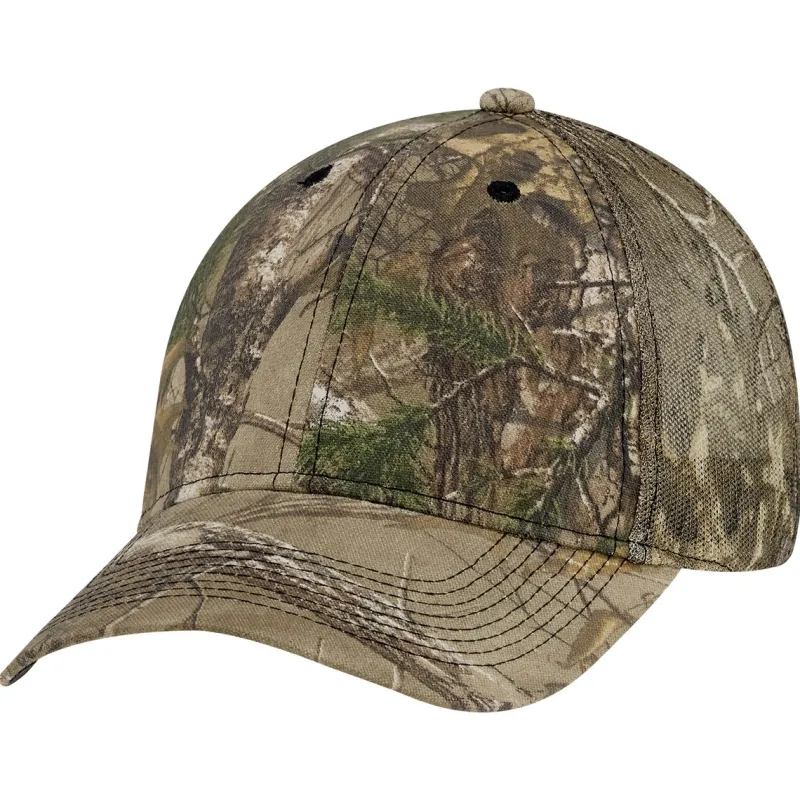 6Y840M - Brushed Polycotton / Polyester Mesh, Realtree XTRA®<AJM Online