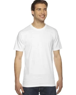 2001 - Unisex Fine Jersey Short-Sleeve T-Shirt<American Apparel Fashion