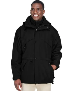 Ash City 88007 - Men's 3-In-1 Techno Series Parka With Dobby Trim<North End Best