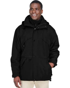 Ash City 88007 - Men's 3-In-1 Techno Series Parka With Dobby Trim<North End Best