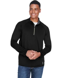 Ash City 88187 - Radar Men's Half-Zip Performance Long Sleeve Top<North End Clearance