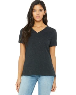 6415 - Ladies Relaxed Triblend V-Neck T-Shirt<Bella+Canvas Outlet