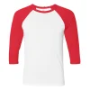3200 - Unisex 3/4-Sleeve Baseball T-Shirt<Bella+Canvas Hot
