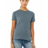 6400CVC - Ladies Relaxed Heather CVC Short-Sleeve T-Shirt<Bella+Canvas Clearance