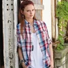 5222 - LADIES' PLAID PATTERN WOVEN<Burnside Online