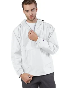 CO200 - Adult Packable Anorak 1/4 Zip Jacket<Champion New