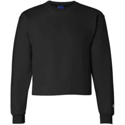 S690C - Girl's Powerblend Cropped Crew<Champion Outlet