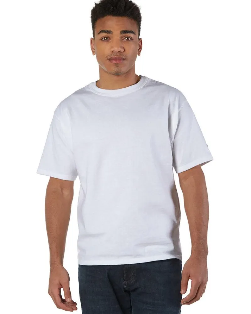 T2102 - 9.3 oz./lin. yd. Heritage Jersey T-Shirt<Champion Best