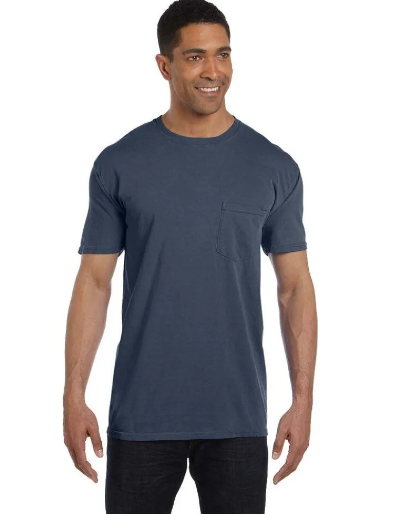 6030 - Garment Dyed Short Sleeve Shirt with a Pocket<Comfort Colors New