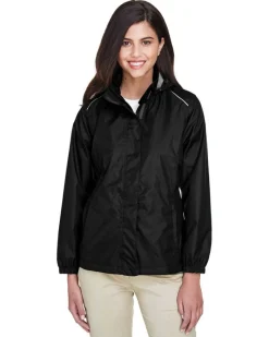 78185 - Climate Tm Ladies' Seam-Sealed Lightweight Variegated Ripstop Jacket<Core365 Discount