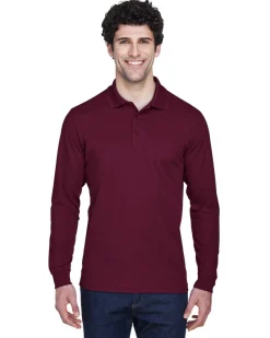 88192 - Pinnacle Core 365™ Men's Performance Long Sleeve Pique Polos<Core365 Hot
