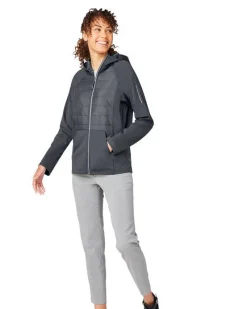 Core 365 CE808 - Unisex Techno Lite Hybrid Hooded Jacket<Core365 Online