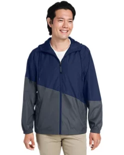 Core 365 CE710 - Unisex Techno Lite Colorblock Windbreaker<Core365 New