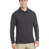 Core 365 CE112L - Men's Fusion ChromaSoft Long-Sleeve Pique Polo<Core365 Clearance