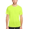Core 365 CE111T - Adult Tall Fusion ChromaSoft Performance T-Shirt<Core365 Fashion