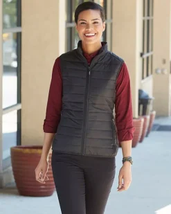 Core 365 CE702W - Ladies Prevail Packable Puffer Vest<Core365 Fashion