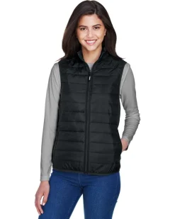 Core 365 CE702W - Ladies Prevail Packable Puffer Vest<Core365 Fashion