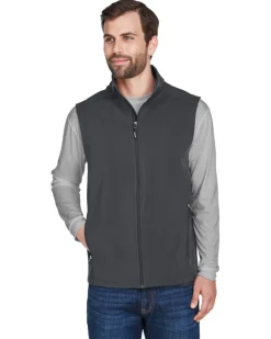 CE701 - Men's Cruise Two-Layer Fleece Bonded Soft Shell Vest<Core365 Online