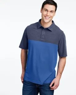 CE112C - Men's Fusion ChromaSoft Colorblock Polo<Core365 Best
