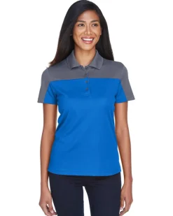 CE101W - Ladies Balance Colorblock Performance Piqué Polo<Core365 New
