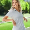 CE104W - Ladies Market Snag Protect Mesh Polo<Core365 Fashion