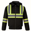 L01290 - International Hivis Bomber Jacket With Sherpa Lining<CX2 Hivis Best