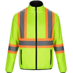 L01260 - Safeguard Hivis Reversible Jacket<CX2 Hivis Online