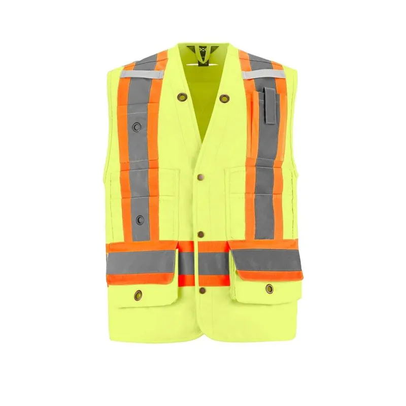 L01190 - Surveyor Hi-Vis Surveyor’S Vest<CX2 Hivis Discount