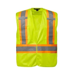 L01145 - Vanguard Tricot Hi vis Tear-Away Vest<CX2 Hivis Online