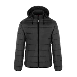 L00981 - Glacial Ladies Puffy Jacket With Detachable Hood<CX2 Online