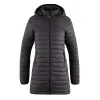 L00903 - Glacier Bay Ladies Long Lightweight Puffy Jacket<CX2 Fashion