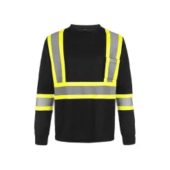 S05948 - Beacon Adult Long Sleeve Hi Vis T-Shirt<CX2 Outlet