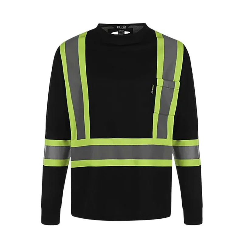 S05970 - Lookout Hi-Vis Safety Long Sleeve Shirt<CX2 Hot