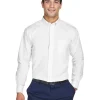 D630 - Men's Crown Collection Solid Oxford<Devon & Jones Clearance