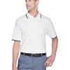 D140 - Men's Tipped Perfect Pima Interlock Polo<Devon & Jones Discount