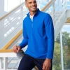 DG410 - Crownlux Performance® Men's Windsor Welded Quarter-Zip<Devon & Jones Hot