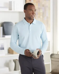 DG170 - Men's DRYTEC20 Performance Long-Sleeve Polo<Devon & Jones New
