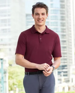 DG20 - Men's CrownLux Performance Plaited Polo<Devon & Jones Clearance